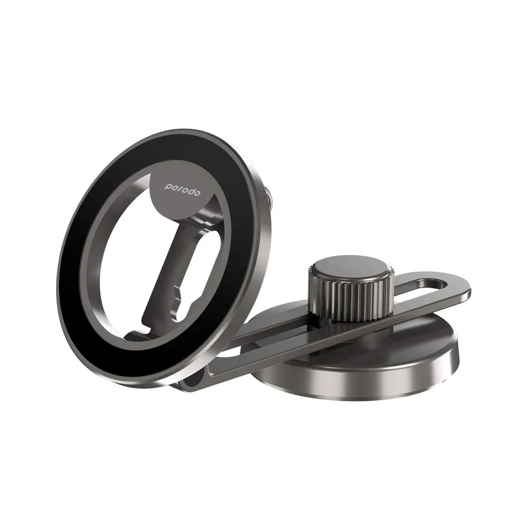 Porodo Zinc Alloy MagSafe Car Mount - Tashqila Porodo Zinc Alloy MagSafe Car Mount - Tashqila